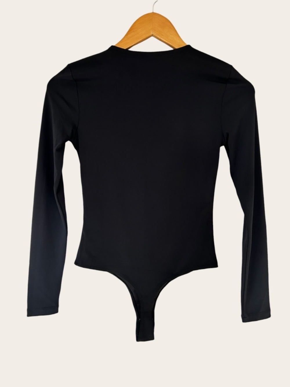 Dynamite Black Long Sleeve Bodysuit - Picture 7 of 11
